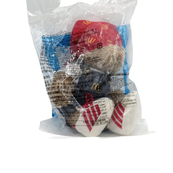 MCDONALD'S I'm Lovin' It Bear Denim Edition New in Packaging Vintage - Picture 2 of 8